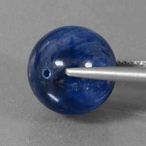 9,17 ctw natürlicher Blau Kyanit, Kugel / Ball, Lichtundurchlässig