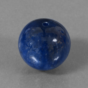 15,15 ctw natürlicher blauer Disthen, Sphäre / Kugel, Lichtundurchlässig