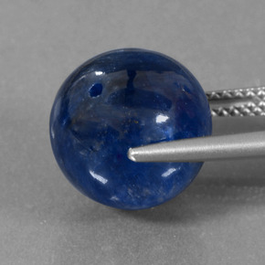 15,15 ctw natürlicher blauer Disthen, Sphäre / Kugel, Lichtundurchlässig