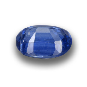1,37 ctw natürlicher blauer Disthen, Oval Schliff, VS-SI