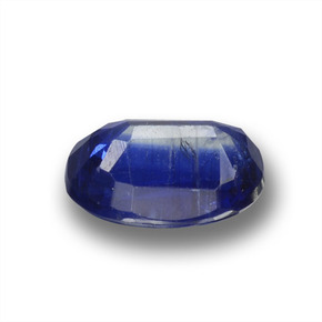 1,11 ctw natürlicher blauer Disthen, Oval Schliff, VS-SI