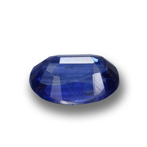1,09 ctw natürlicher blauer Disthen, Oval Schliff, VS-SI