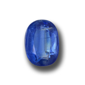 1,53 ctw natürlicher blauer Disthen, Oval Schliff, VS-SI