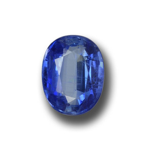1,39 ctw natürlicher blauer Disthen, Oval Schliff, VS-SI