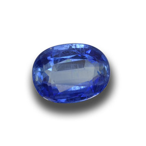 1,39 ctw natürlicher blauer Disthen, Oval Schliff, VS-SI