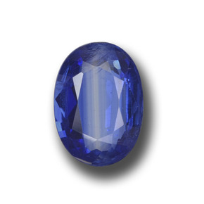 2,31 ctw natürlicher blauer Disthen, Oval Schliff, VS-SI