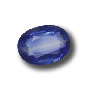 2,31 ctw natürlicher blauer Disthen, Oval Schliff, VS-SI