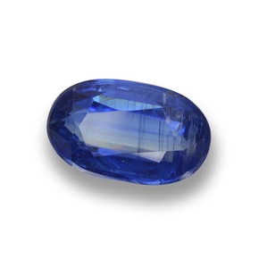 1,61 ctw natürlicher blauer Disthen, Oval Schliff, VS-SI
