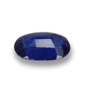 0,99 ctw natürlicher blauer Disthen, Oval Schliff, VS-SI