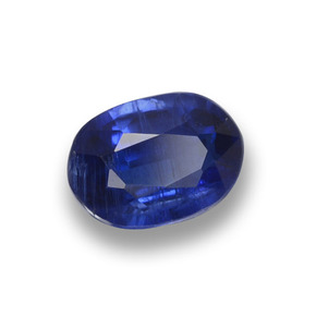0,79 ctw natürlicher blauer Disthen, Oval Schliff, VS-SI