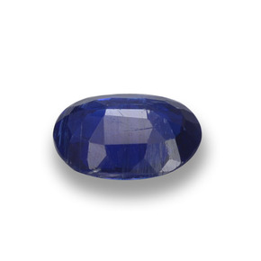 0,79 ctw natürlicher blauer Disthen, Oval Schliff, VS-SI