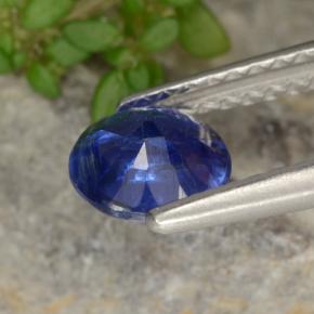 0,82 ctw natürlicher blauer Disthen, Rundschliff, VS-SI