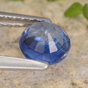 9,17 ctw natürlicher Blau Kyanit, Rund Schliff, VS-SI