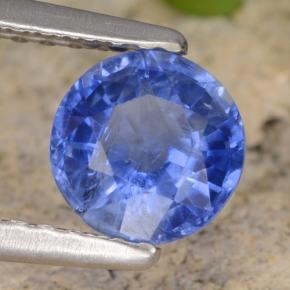 0,98 ctw natürlicher blauer Disthen, Rundschliff, VS-SI