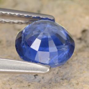 0,98 ctw natürlicher blauer Disthen, Rundschliff, VS-SI