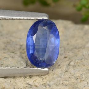 0,57 ctw natürlicher blauer Disthen, Oval Schliff, VS-SI