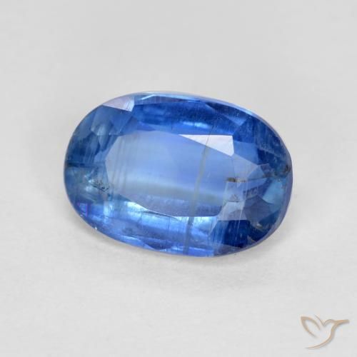 9,17 ctw natürlicher Navy blau Kyanit, Oval, SI