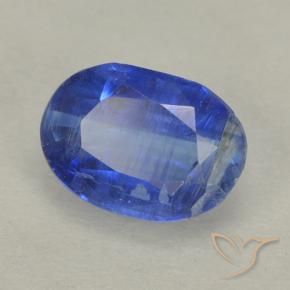 9,17 ctw natürlicher tiefblau Kyanit, Oval, VS-SI