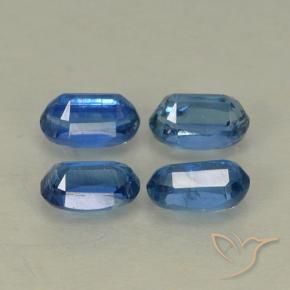 1.52 ct natürliche tiefblau Kyanit-Edelsteine, Oval, VS-SI