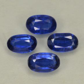 1.36 ct natürliche dunkelblau Kyanit-Edelsteine, Oval Schliff, VS-SI