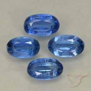 1.52 ct natürliche dunkelblau Kyanit-Edelsteine, Oval, VS-SI