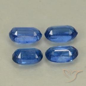 1.52 ct natürliche dunkelblau Kyanit-Edelsteine, Oval, VS-SI