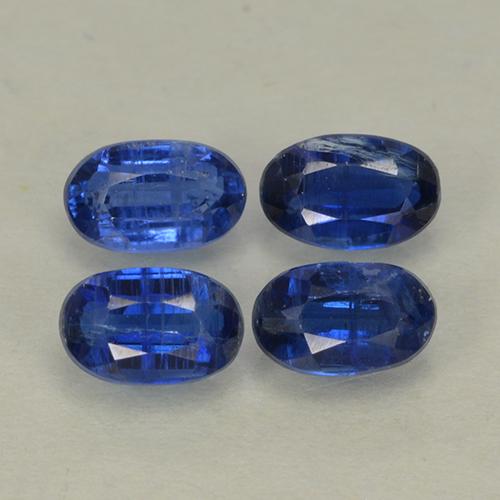 1.44 ct natürliche Navy blau Kyanit-Edelsteine, Oval Schliff, VS-SI