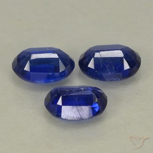 1.52 ct natürliche Navy blau Kyanit-Edelsteine, Oval, VS-SI