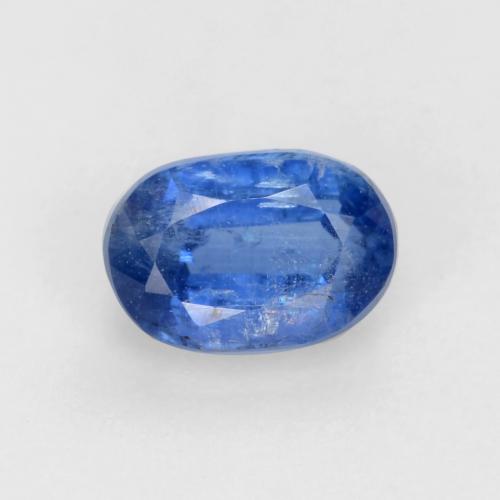 0,82 ctw natürlicher blauer Disthen, Oval Schliff, SI