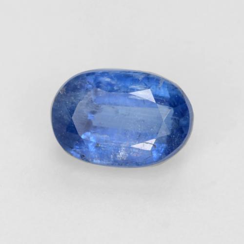0,82 ctw natürlicher blauer Disthen, Oval Schliff, SI