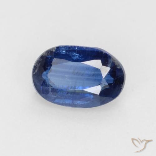 9,17 ctw natürlicher tiefblau Kyanit, Oval, SI