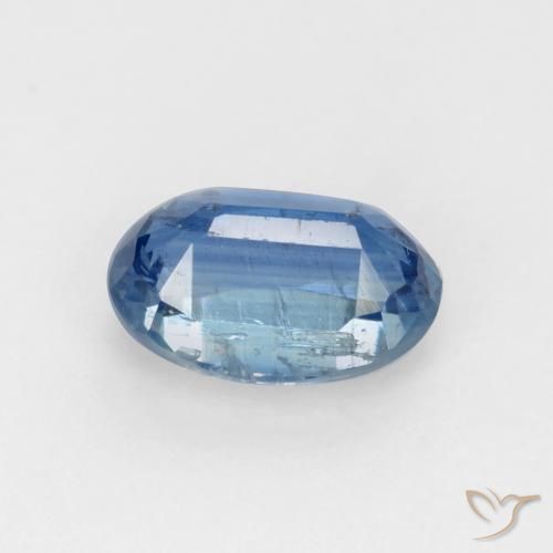 9,17 ctw natürlicher Helles Marineblau Kyanit, Oval, SI