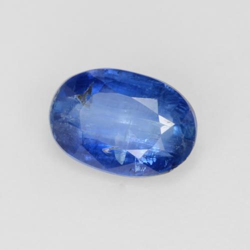 0,68 ctw natürlicher blauer Disthen, Oval Schliff, SI
