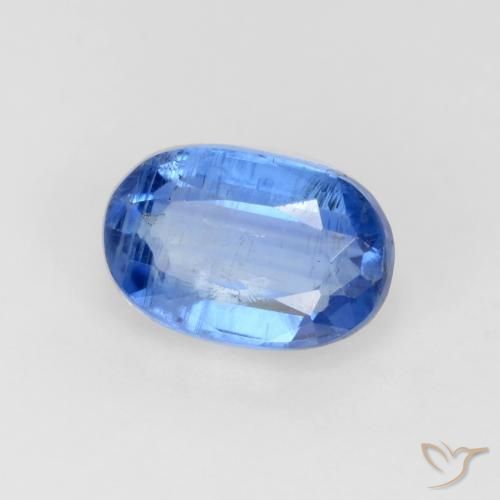 9,17 ctw natürlicher Mittelblau Kyanit, Oval, SI