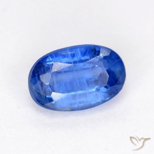 9,17 ctw natürlicher Helles Marineblau Kyanit, Oval, SI