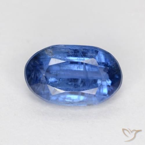 0.68ct Natürlicher Hellblau Kyanit, Oval, SI