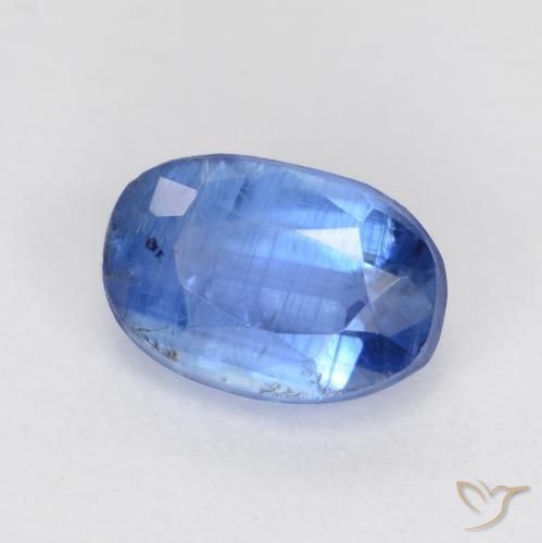 9,17 ctw natürlicher Helles Marineblau Kyanit, Oval, SI