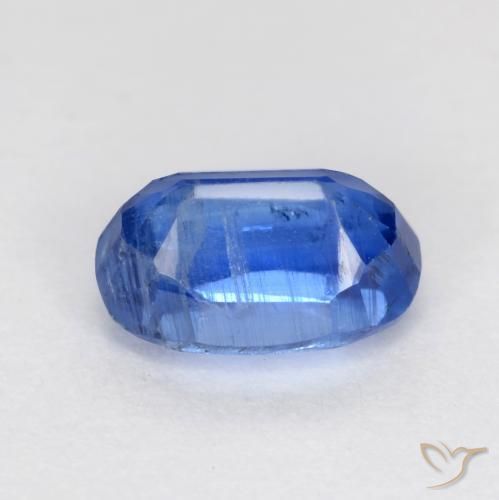 9,17 ctw natürlicher Helles Marineblau Kyanit, Oval, SI