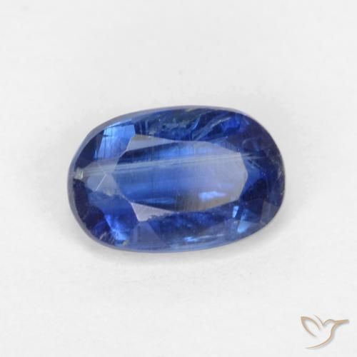 9,17 ctw natürlicher tiefblau Kyanit, Oval, SI-I1