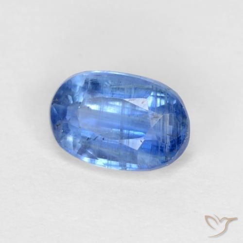 9,17 ctw natürlicher Helles Marineblau Kyanit, Oval, SI-I1