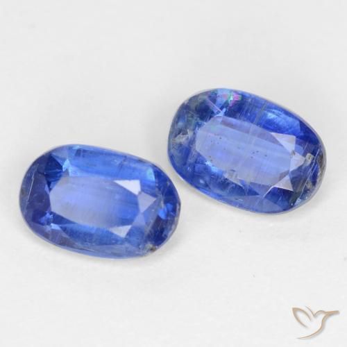 1.33 ct natürliche Navy blau Kyanit-Edelsteine, Oval, SI-I1