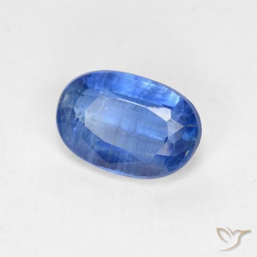 9,17 ctw natürlicher tiefblau Kyanit, Oval, SI-I1