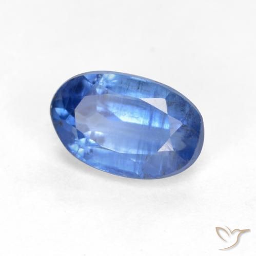 9,17 ctw natürlicher tiefblau Kyanit, Oval, VS-SI