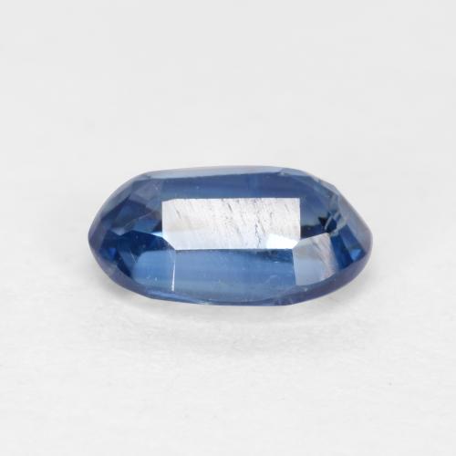 0,68 ctw natürlicher blauer Disthen, Oval Schliff, SI-I1