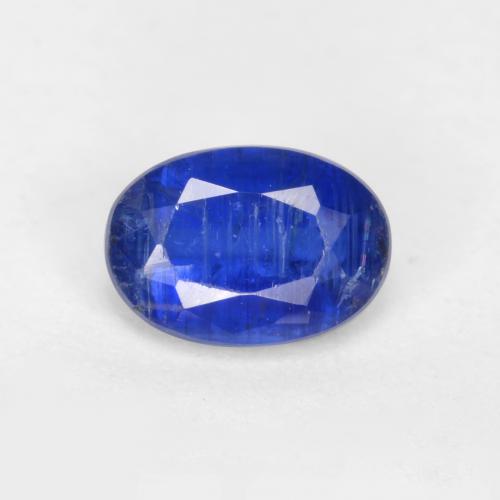 0,61 ctw natürlicher blauer Disthen, Oval Schliff, SI-I1