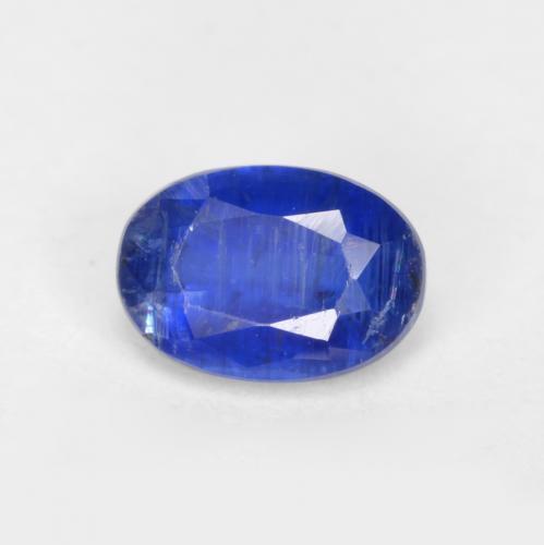 0,61 ctw natürlicher blauer Disthen, Oval Schliff, SI-I1