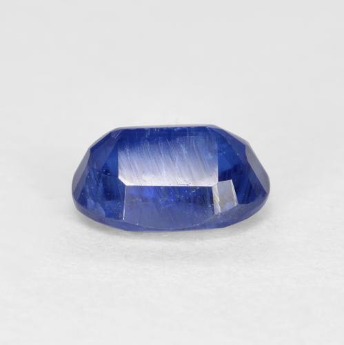 0,61 ctw natürlicher blauer Disthen, Oval Schliff, SI-I1