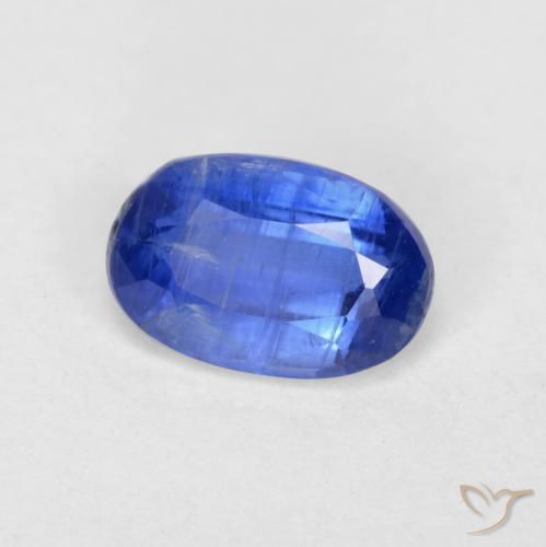 9,17 ctw natürlicher tiefblau Kyanit, Oval, SI-I1