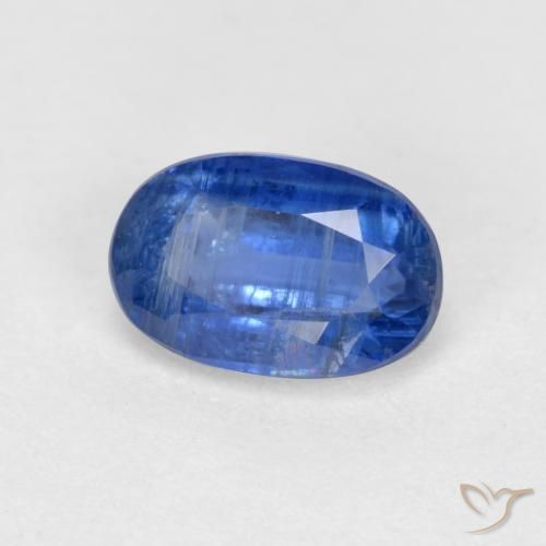9,17 ctw natürlicher Kornblumenblau Kyanit, Oval, SI-I1