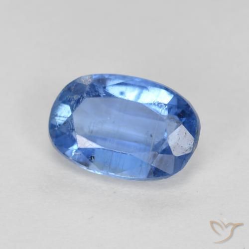 9,17 ctw natürlicher Navy blau Kyanit, Oval, SI-I1